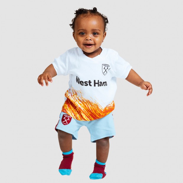 Fashion west ham baby grow girl